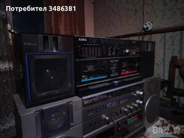 AIWA CA W 80E, снимка 1 - Радиокасетофони, транзистори - 54071352