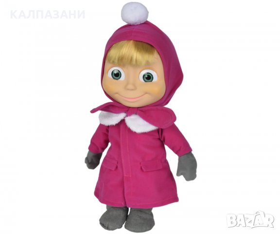 Simba-Маша и мечока-Маша в зимна премяна 40 см. 109301676, снимка 2 - Кукли - 31952667