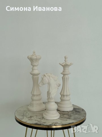Шахматни фигури статуетки за декорация, снимка 2 - Статуетки - 42364457