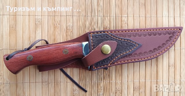 Ловен нож /ръчна изработка - стомана 440С /, снимка 3 - Ножове - 44438017