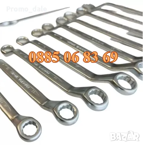 Комплект звездогаечни ключове лули 6 – 32 мм 12 части, снимка 2 - Други инструменти - 49310763