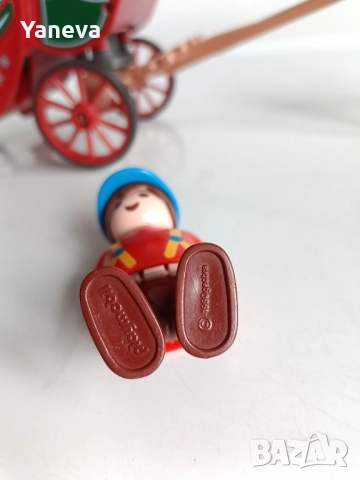 Playmobil Western" ,  дилижанс, теглен от кон, с надпис "RENO-DENVER-ST.LOUIS EXPRESS".  , снимка 8 - Коли, камиони, мотори, писти - 52987308