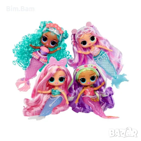 Модна кукла LOL Surprise! Tweens Mermaids Русалка с променяща се опашка - 3 модела, снимка 2 - Кукли - 56168629
