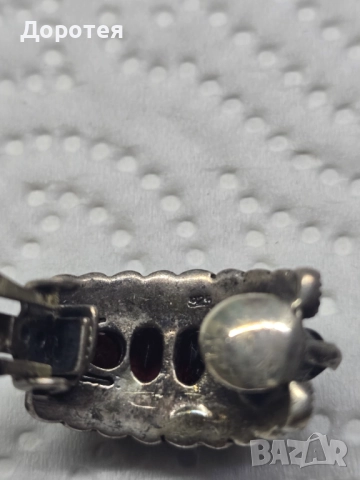 Сребърни обеци и висулка, снимка 6 - Други ценни предмети - 52345791