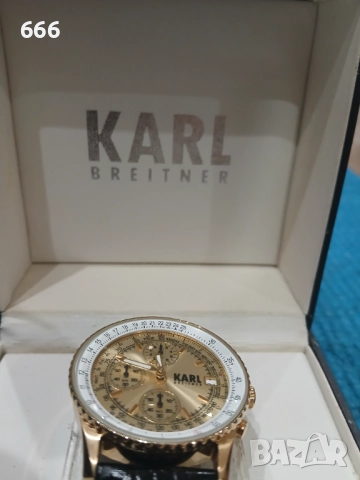 Хронографски часовник Karl Breitner, снимка 7 - Мъжки - 52951719
