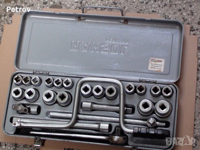 RAHSOL Germany - 1/2" PROFI Гедория !!! 100 % ORIGINAL RAHSOL Made in Germany !!! Вложки 10 - 32 mm , снимка 2 - Гедорета - 34112635