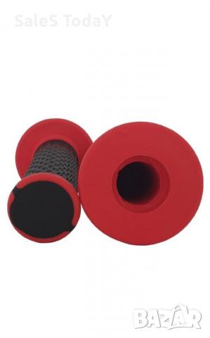 Комплект гумени ръкохватки за мотор, 2535, червен, снимка 2 - Аксесоари и консумативи - 36429820