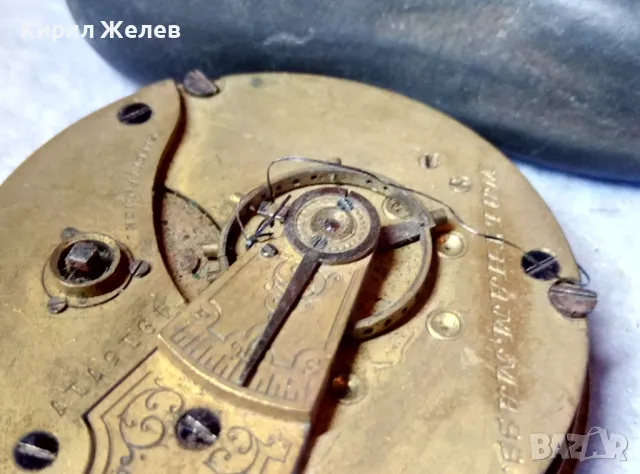 A. W. W.Co. WALTHAM MASS. МЕХАНИЗЪМ от СТАР АМЕРИКАНСКИ ДЖОБЕН ЧАСОВНИК с РИМСКИ ЦИФЕРБЛАТ 40364, снимка 14 - Антикварни и старинни предмети - 48578620