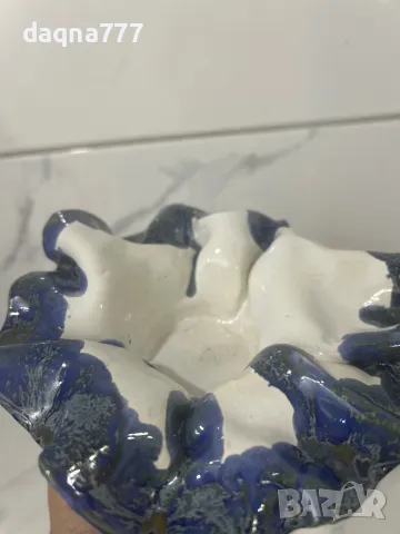 Керамична купа, ръчно изработена, снимка 3 - Декорация за дома - 50145198