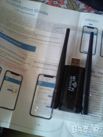 WiFi Repeater Extender, снимка 3 - Рутери - 50504644