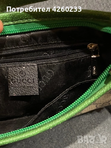 чанта GUCCI – vintage , снимка 6 - Чанти - 52817616