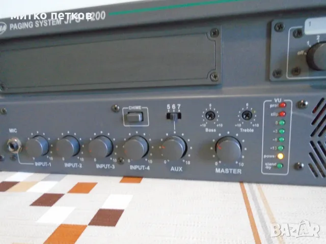 усилвател Jedia jps-1200, снимка 4 - Ресийвъри, усилватели, смесителни пултове - 48364623