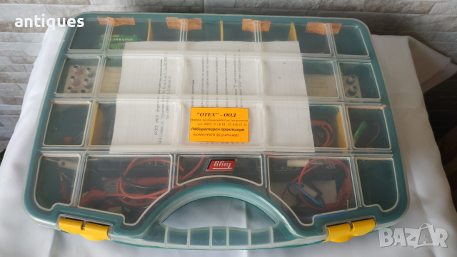 Лабораторен електрически комплект + два мултиметъра и кутия, снимка 1 - Други инструменти - 36572246