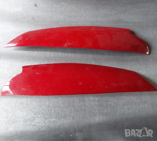 Вежди за фарове за Фолксваген Голф 5 (VW Golf 5) - Червени, снимка 2 - Аксесоари и консумативи - 54109248