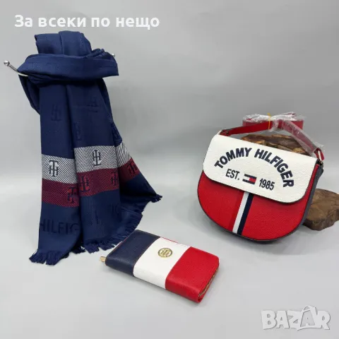 Tommy Hilfiger Шал Томи Хилфигер - Налични Различни Цветове Код D1723, снимка 5 - Шалове - 48887806