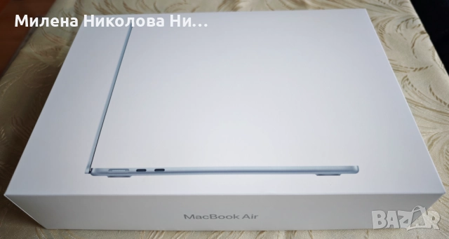 Лаптоп MacBook Air 13.6", M4 чип 16 GB/ 512 GB/ Гаранция, снимка 9 - Лаптопи за работа - 52975825