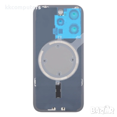 Оригинален Стъклен Заден Капак за iPhone 16 Pro Max с Рамка за Камерата и MagSafe Магнит – 4 цвята, снимка 6 - Резервни части за телефони - 54131746