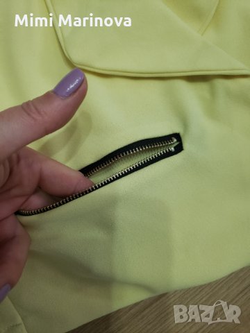 Наситено жълто сако , снимка 4 - Сака - 31049773