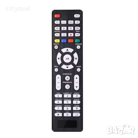 Универсално дистанционно за LG, Sony, Samsung, Panasonic, Toshiba, Philips, Hisense, Sharp TV и др, снимка 3 - Дистанционни - 51976759
