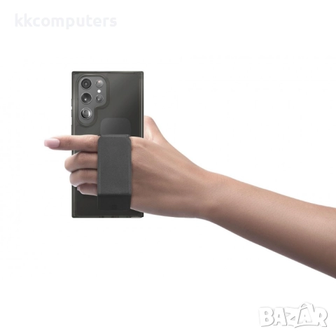 Cellularline Stand калъф за Samsung Galaxy S23 Ultra, Черен, снимка 4 - Калъфи, кейсове - 52964301