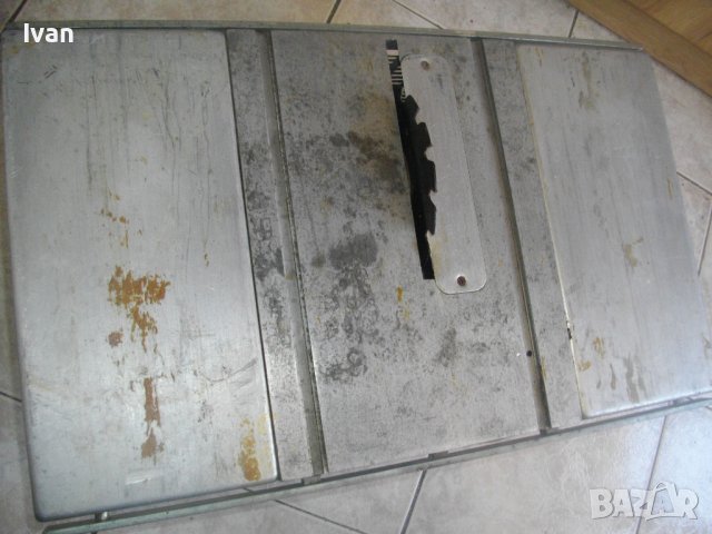 METABO 5348 Промишлен/Професионален Настолен Циркуляр-Немски-14,5кг/2,7А/2900 об/м/550W-Алумин Плот, снимка 5 - Други инструменти - 40075970