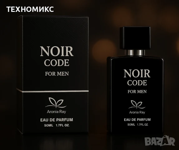 Мъжки парфюм - Noir Code for Men, снимка 2 - Мъжки парфюми - 51423085