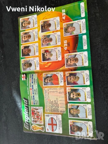 Panini Wolrd Cup 2002 70% запълнен, снимка 9 - Колекции - 54308812