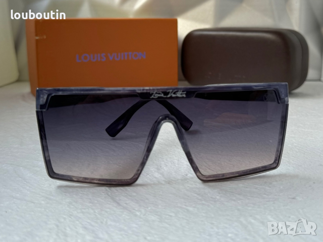 Louis Vuitton 2023 висок клас мъжки слънчеви очила маска Дамски Унисекс, снимка 4 - Слънчеви и диоптрични очила - 44783786