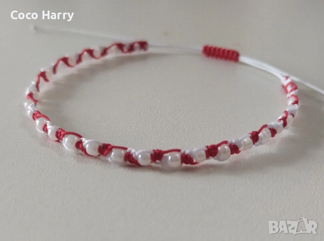 Комплект 2гривни мартенички , снимка 5 - Шноли, диадеми, ленти - 53294395