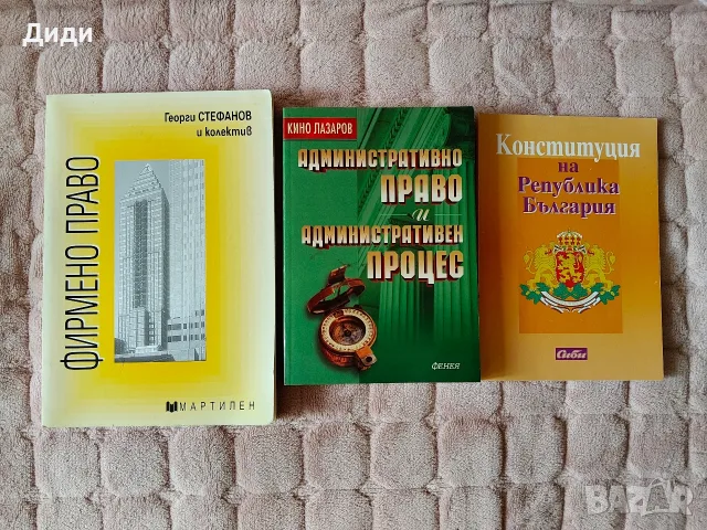 Фирмено право,  Административно право и Конституция