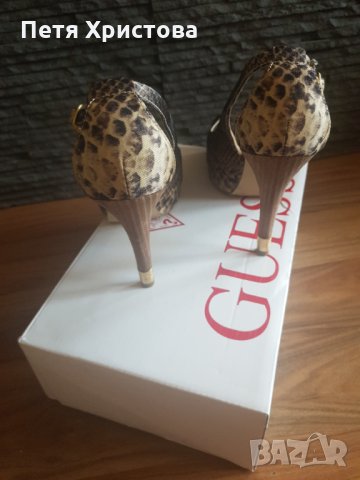 ОБУВКИ GUESS, снимка 5 - Дамски обувки на ток - 34977889