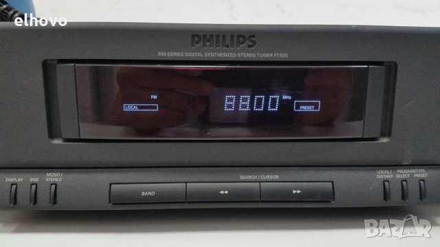 Стерео тунер Philips FT 920, снимка 8 - Ресийвъри, усилватели, смесителни пултове - 30009424