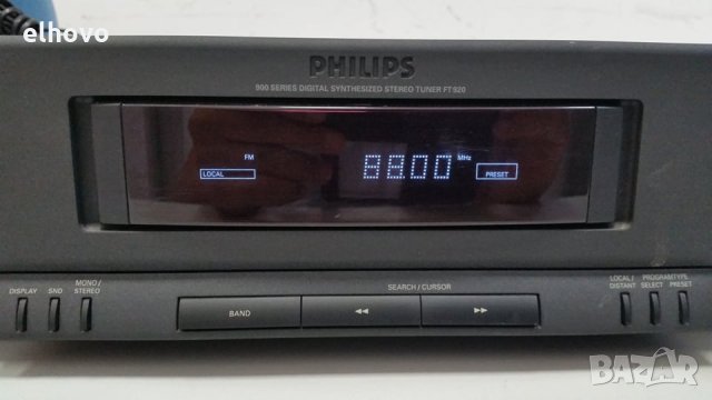 Стерео тунер Philips FT 920, снимка 8 - Ресийвъри, усилватели, смесителни пултове - 30009424
