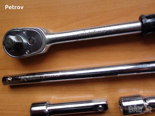 STAHLWILLE 435 + FÖRCH Germany - 3/8" PROFI Тресчотka + Консумативи !!! ORIGINAL Made in Germany !! , снимка 10 - Гедорета - 38687720