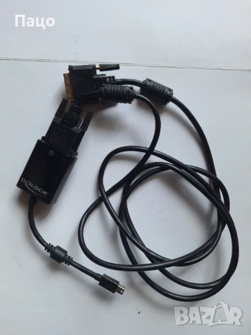 Delock Adapter mini DisplayPort 1.2 male > DVI female 4K 