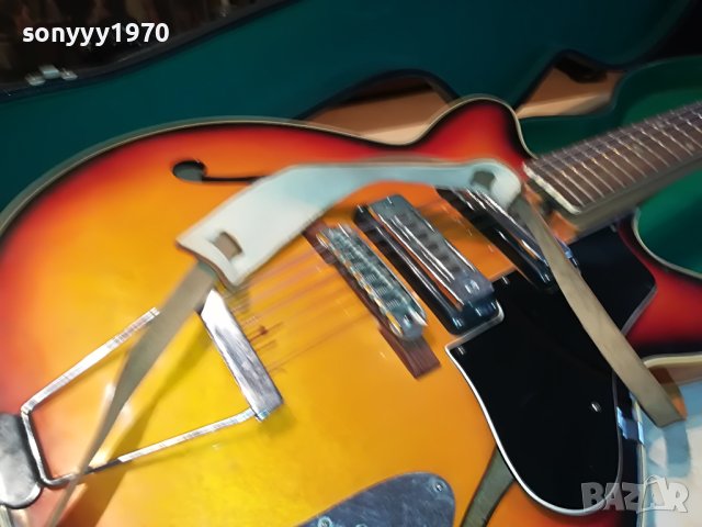 OLD ELECTRIC GUITAR-ВНОС GERMANY 0305231328, снимка 5 - Китари - 40574482
