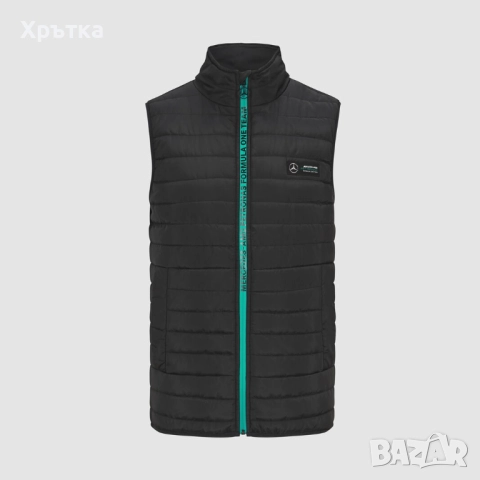 Mercedes AMG F1 Padded Gilet - Оригинален мъжки елек