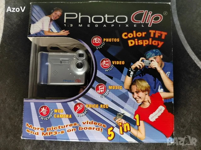 Photo Clip BG фотоапарат