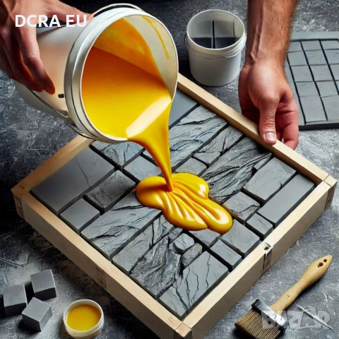 Силикон за форми RTV-2 – формовъчен, течна гума, Shore 25A, еластичен, 5 кг, снимка 9 - Строителни материали - 53019116