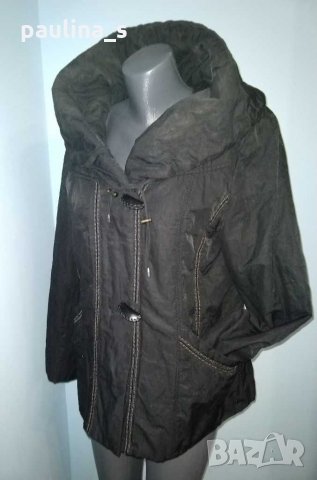 Дамско дизайнерско палто тип парка "Taifun"® / голям размер , снимка 2 - Палта, манта - 30781357