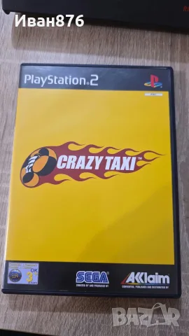 Crazy Taxy PS2  игра