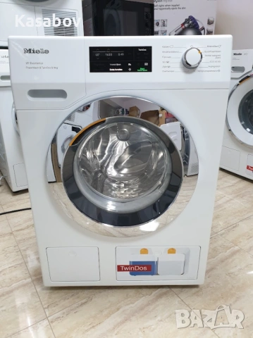 Miele 1600rpm 9кг Wi-Fi TwinDos Подсветка Пералня Миеле 12м Гаранция, снимка 13 - Перални - 53128962