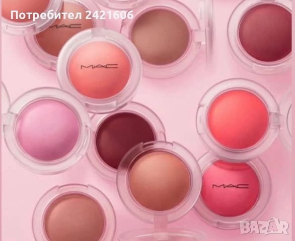 Нов! Mac Glow play blush цвят Groovy
