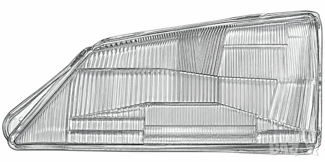 Стъкло за фар ляво за DACIA SOLENZA № C11246