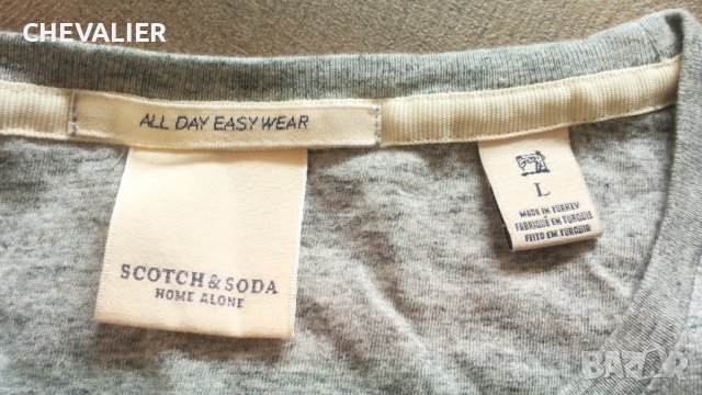 SCOTCH & SODA Home Alone T-Shirt Размер L тениска 17-60, снимка 8 - Тениски - 44232097