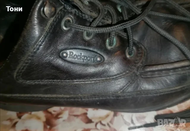 VIBRAM ROCKPORT ОРИГИНАЛ Мъжки Обувки Изцяло от Естествена Кожа 43 , снимка 11 - Ежедневни обувки - 50471451