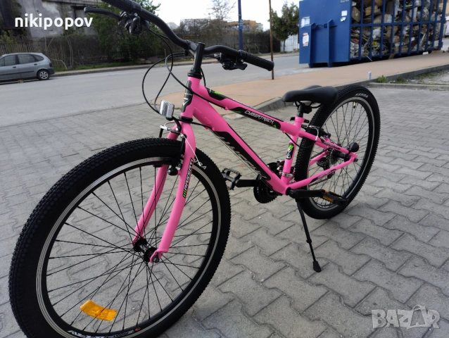 BG Велосипед 26" CYBER розов, снимка 7 - Велосипеди - 54261200