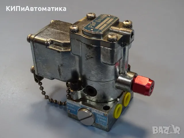 магнет вентил Bellows Valvair Parker B-33-A/LBMO-343-GLEA pilot valve solenoid 220V, снимка 3 - Резервни части за машини - 49727050
