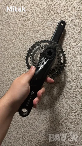 Курбели Shimano Deore XT 175mm дължина, снимка 3 - Части за велосипеди - 56341333