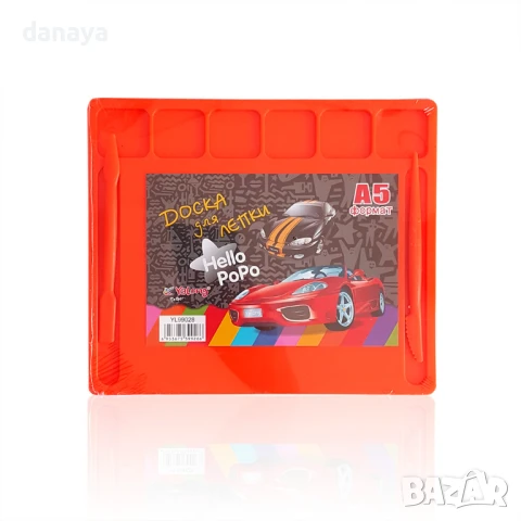 2379 Дъска за пластилин с инструменти за моделиране, формат А5, снимка 4 - Ученически пособия, канцеларски материали - 33992459